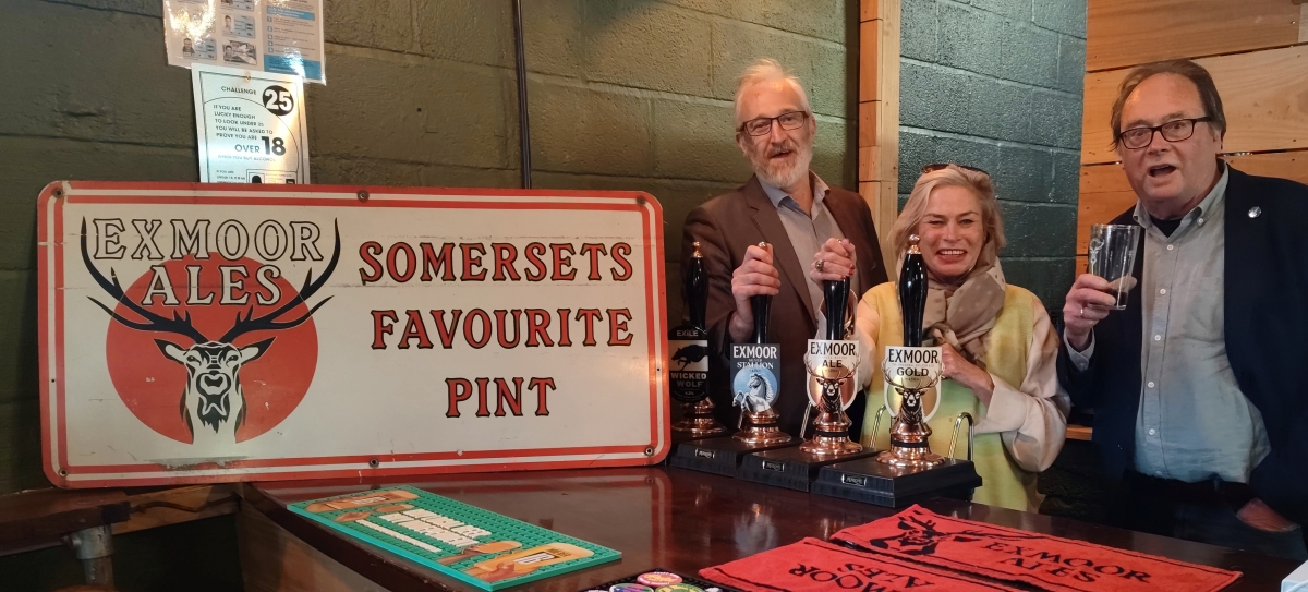Exmoor Brewery toasts new look as sales grow