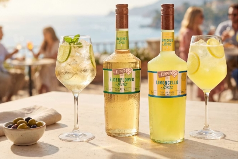 Two new ready-to-serve Spritz cocktails from De Kuyper