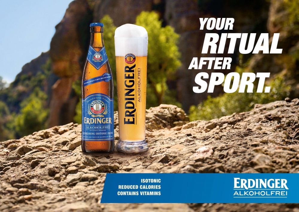 Image for ERDINGER Alkoholfrei launches new sports rituals campaign
