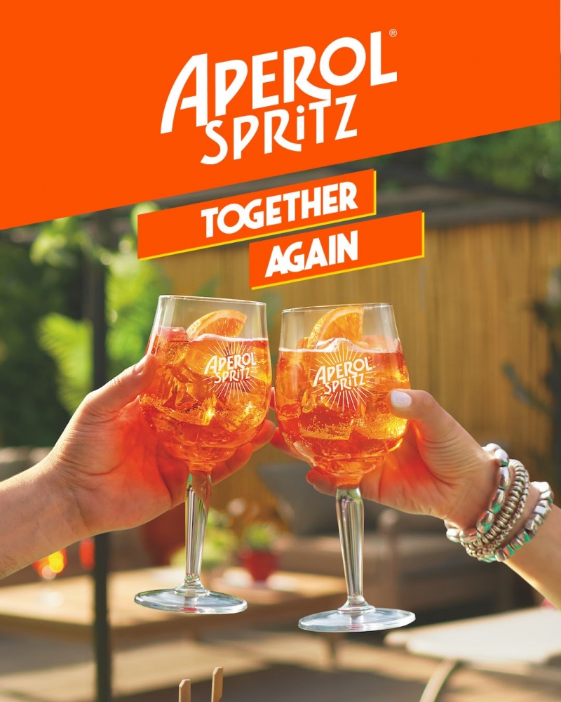 Image for Together again with Aperol - celebrating reopenings