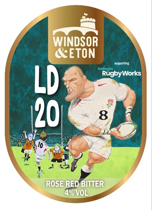 Image for Windsor & Eton Brewery teams up with England rugby legend