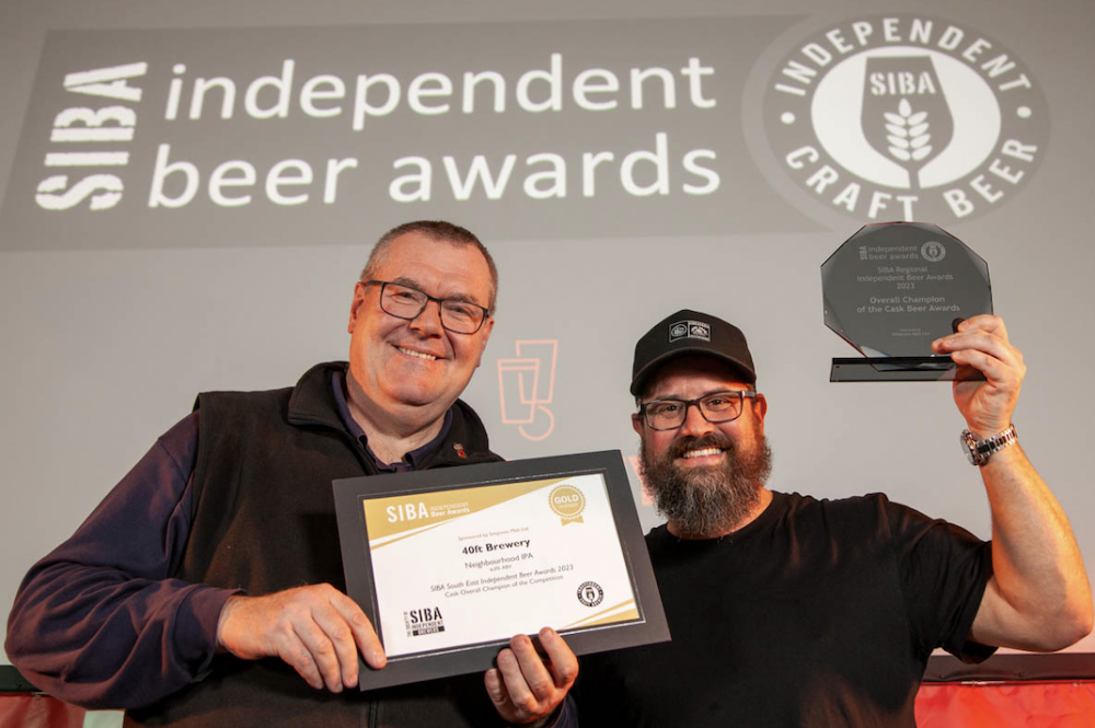 Image for 40FT Brewery's Neighbourhood IPA wins SIBA award